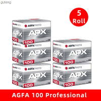 1-10ม้วน AGFA APX 100 135มม. สีดำและสีขาวฟิล์ม100 ISO 36การเปิดรับต่อม้วน (วันหมดอายุ: 2025ที่ถูกต้อง) Guteng