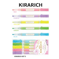 Zebra ซีบร้า kirarich glitter highlighter ปากกาเน้นข้อความกากเพชร