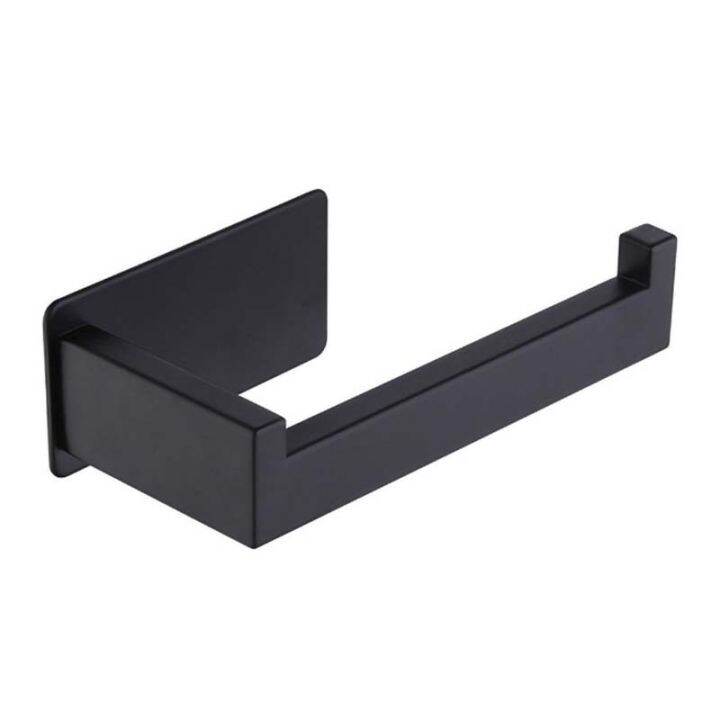 Toilet Paper Holder Matte Black, Toilet Tissue Roll Holders Dispenser