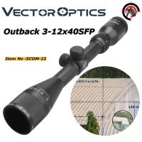 Vector optics รุ่น Outback 3-12x40AO เส้นเล็งแบบมิลดอท เลนส์คุณภาพสูง เลนส์ใส