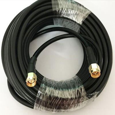 RG58 SMA Male to SMA Plug Connector RF Coaxial Pigtail WIFI Coax Wires cable 50cm 1/2/3/5m 10m 15M 20M 30M