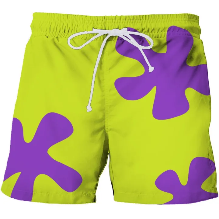 Patrick Star Same 3D Digital Print Beach Shorts For Men And Women ...