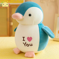 SS【ready stock】Elastic Love Cute Penguin Plush  Doll Penguin Plush Pendant Present Toys For Boys Girls