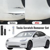 ♞☂ Tesla Scratch Remover Paint Set Fit For Tesla Model 3 X Y S Car Paint Repair Black White Car Paint Fixer Repair Set Wheel Hub