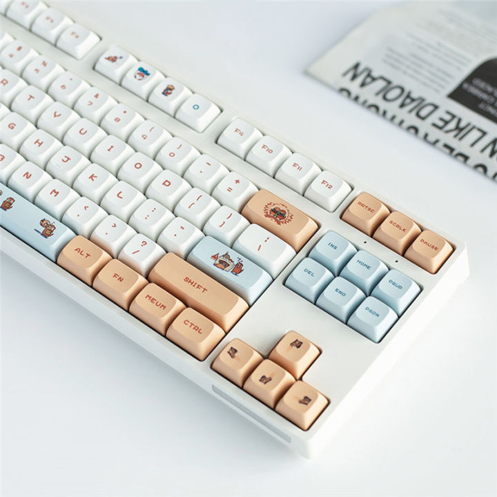 127-key-pbt-น่ารักนากข้อความเหมือนกับ-xda-ปุ่มกดที่มีสีสันสำหรับวิศวกรรมแป้นพิมพ์ภาษาอังกฤษหมวกที่สำคัญสำหรับ688498104แป้นพิมพ์แป้นพิมพ์หมวก