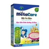 [FREESHIP 25K CHO ĐƠN 99K] Bột ăn dặm Metacare - Gạo sữa dinh dưỡng & Olive (200g)