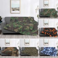 Jungle camouflage plastic material soft plastic Duvet, large sofa bed sheet