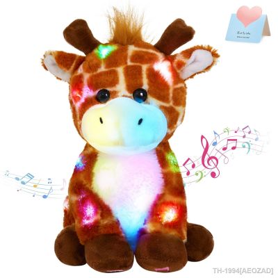 ♂■ AEOZAD 30cm Brinquedos Lance Travesseiro Luminoso Soft Stuffed Animais para Meninas Crianças Decoração Casa