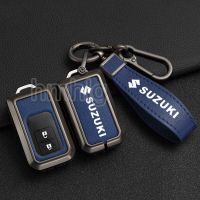 เคสหุ้มกุญแจรถหนังซิงค์อัลลอย,อุปกรณ์เสริมสำหรับ Suzuki XL7 Ertiga Swift XL7 2022พวงกุญแจ