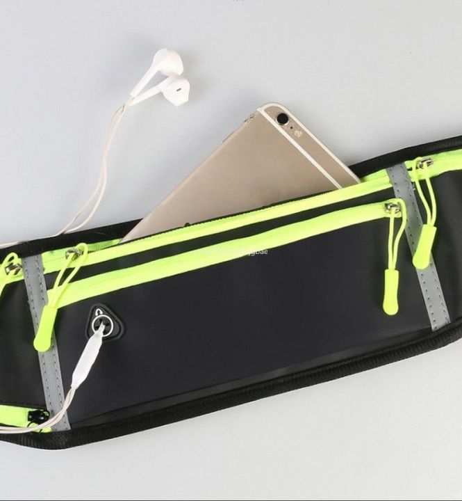 sport-running-phone-case-waist-bag-for-women-men-waterproof-comfortable-cycling-running-bag-safty-reflective-tape-sport-belt-running-belt