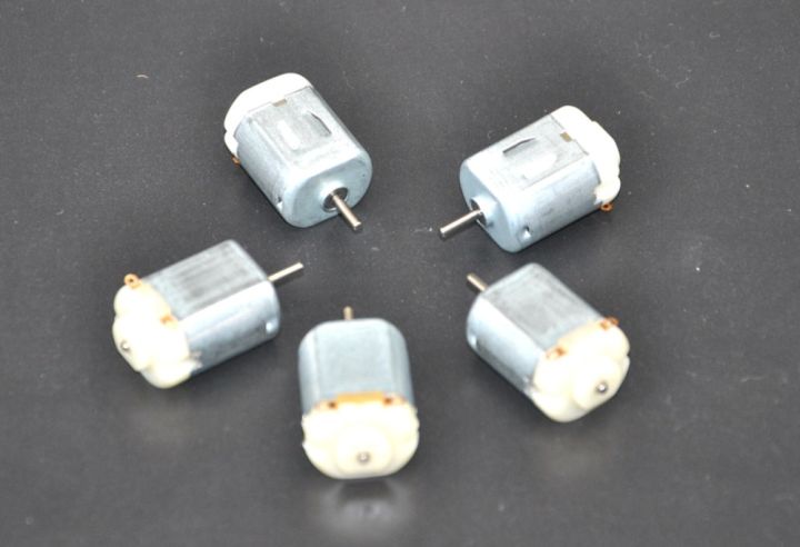 free-shipping-5pcs-130-small-dc-motor-3-to-5v-miniature-motor-four-wheel-motor-small-17000-18000-rpm-gear-package-5pcs-electric-motors