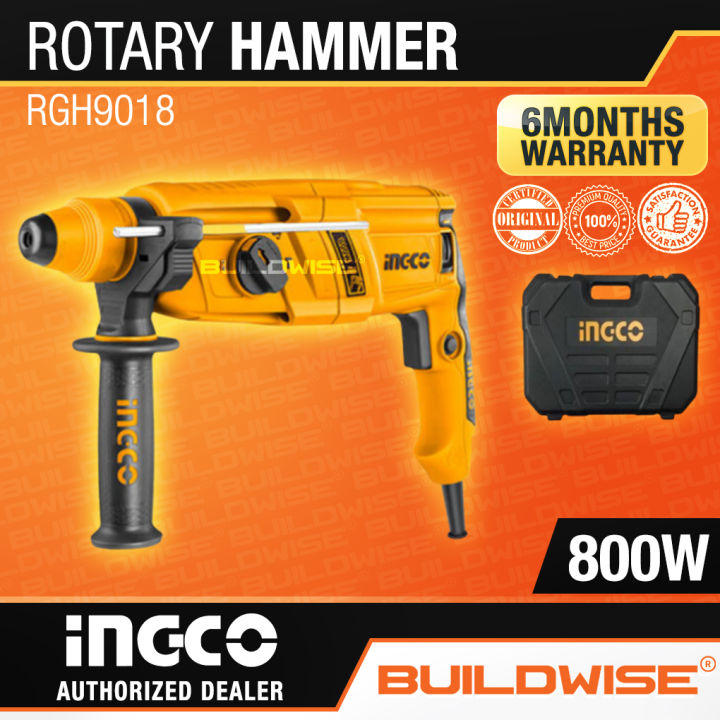 Ingco Rotary Hammer RGH9018 「BUILDWISE®」 | Lazada PH