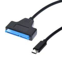 USB2.0/3.0ไปยัง Sata ประเภทภายนอก C ถึง2.5นิ้ว HDD SATA อินเตอร์คอนเนคเตอร์ USB 3.1 SATA สำหรับคอมพิวเตอร์แล็ปท็อป