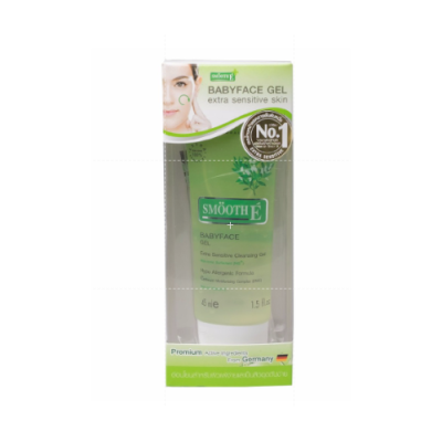 Smooth E Babyface Gel เจลล้างหน้าสูตรไม่มีฟอง 1.5 oz.(45ml.)