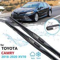 ใบมีดไม้เช็ดรถสำหรับ Toyota Camry 70 XV70 2018 2019 2020ที่ปัดน้ำฝนกระจกหน้าอุปกรณ์เสริมรถยนต์ XV 70