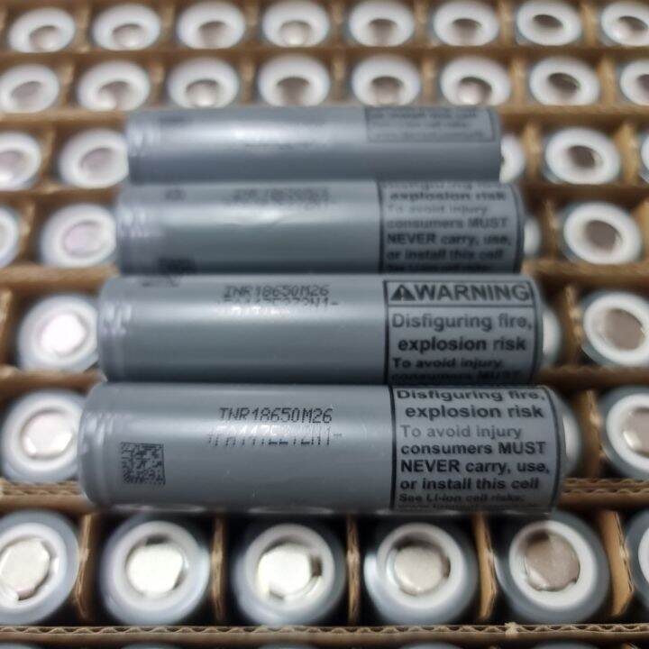 HOT GTDQY 1 PC LG M26 2600mAh 10A 5C 18650 Grade A Lithium Ion Battery ...