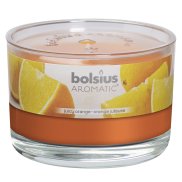 HƯƠNG CAM NGỌT - Ly nến thơm tinh dầu Bolsius 155g, thơm phòng, khử mùi