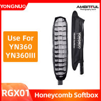 Yongnuo RGX01 กล่องนิ่มลายรวงผึ้ง,ตัวปรับแต่งไฟสำหรับ RGX01และ YN360 III YN360