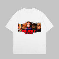 chucky season 3 เสื้อยืดคอกลมแขนสั้นคุณภาพสูงสำหรับผู้ชายและผู้หญิง