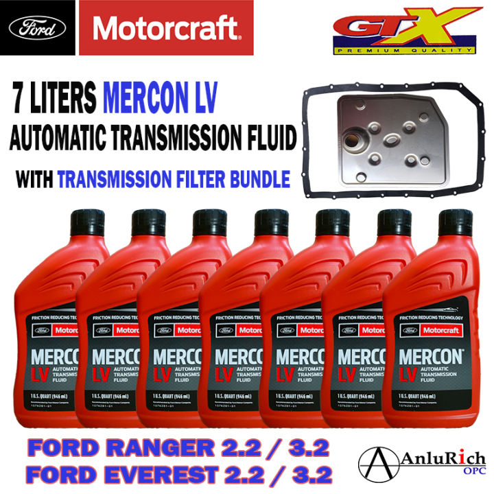 FORD MOTORCRAFT Mercon LV Automatic Transmission Fluid for FORD