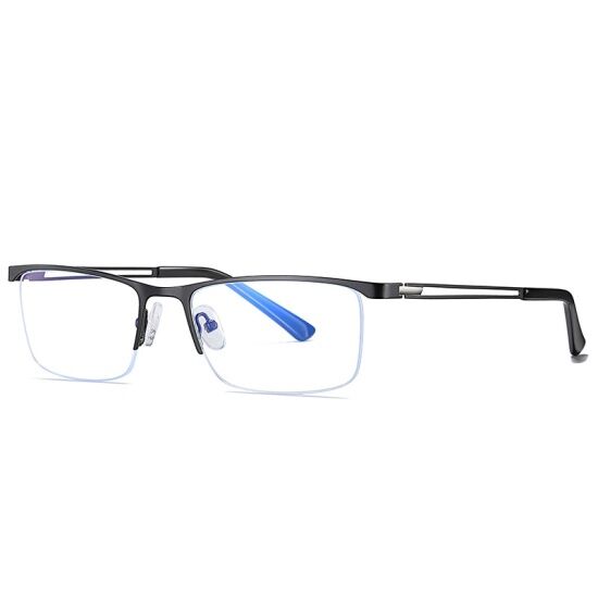 Yimaruili ultra licht mode legierung brillen rahmen blau licht blockieren - ảnh sản phẩm 5