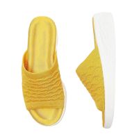 Ladies Slippers Slippers Women Summer Wear Flat Bottom Summer New Fashion Ladies Sandals and Slippers Rubber Cotton Size 35-43