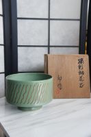 ชามชงชาเขียวกล่องไม้เดิมๆ Matcha Bowl JAPANESE TEA CEREMONY / TEA BOWL CHAWAN