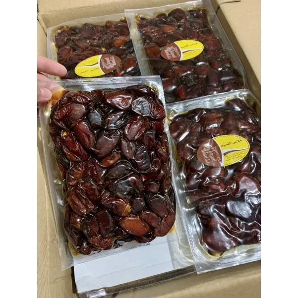 Preserved dates fruit ( 900 grams ) imported from the kingdom of saudi