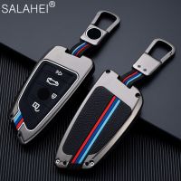 Zinc Alloy Car Key Case Fob Shell Cover For BMW X1 X3 X4 X5 F15 X6 F16 G30 2 5 6 7 Series G11 F48 F39 520 525 F30 118I 218I 320I