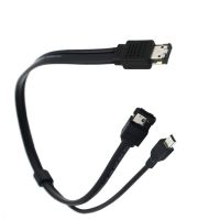 Power sata to ESATA USB mini 5Pin power supply 2 in 1 hard disk data cable 1m