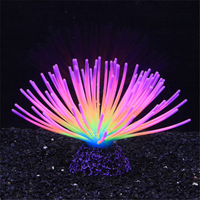 Sea Simulation Silicone Rainbow - Decoration Urchin Tank Aquarium Landscaping