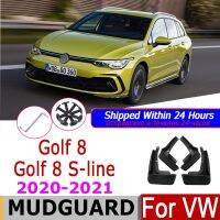 Car Mudguards For VW Volkswagens Golf 8 2022 Golf 8 2021 2020 Front Rear Fender Mud Flaps Guard Splash Exterior Essories