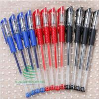 [10 ชิ้น] ? ปากกาเจล รุ่นยอดนิยม 0.5 มม. สีน้ำเงิน แดง ดำ ปากกา ปากกาคลาสสิกไส้หมดสามารถเปลี่ยนได้ ใช้ทนนาน ? gg99.