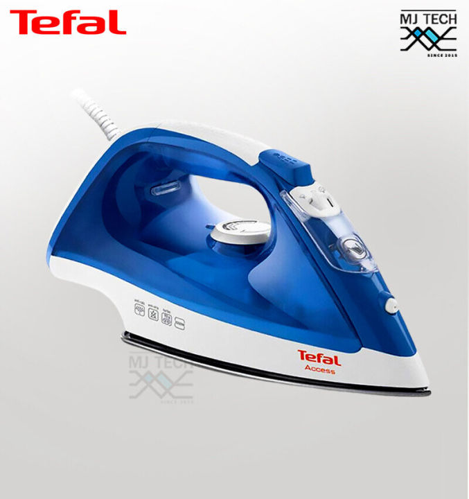 tefal-เตารีดไอน้ำ-steam-iron-เตารีด-ขนาด-2000-วัตต์-รุ่น-fv1525-รับประกัน-2-ปี