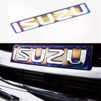 แผ่นเพลสครอบโลโก้ Isuzu งานไดร์ไทเทเนียม งานสแตนเลสอย่างดี ยกเว้น❗️All-new 2020 ใส่ไม่ได้