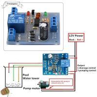มืออาชีพอย่างมืออาชีพ 9โวลต์-12โวลต์ ระบบระบายน้ำอัตโนมัติ เครื่องตรวจจับ รีเลย์ระดับ เซ็นเซอร์วัดระดับน้ำ ตัวควบคุมระดับน้ำแบบน้ำ