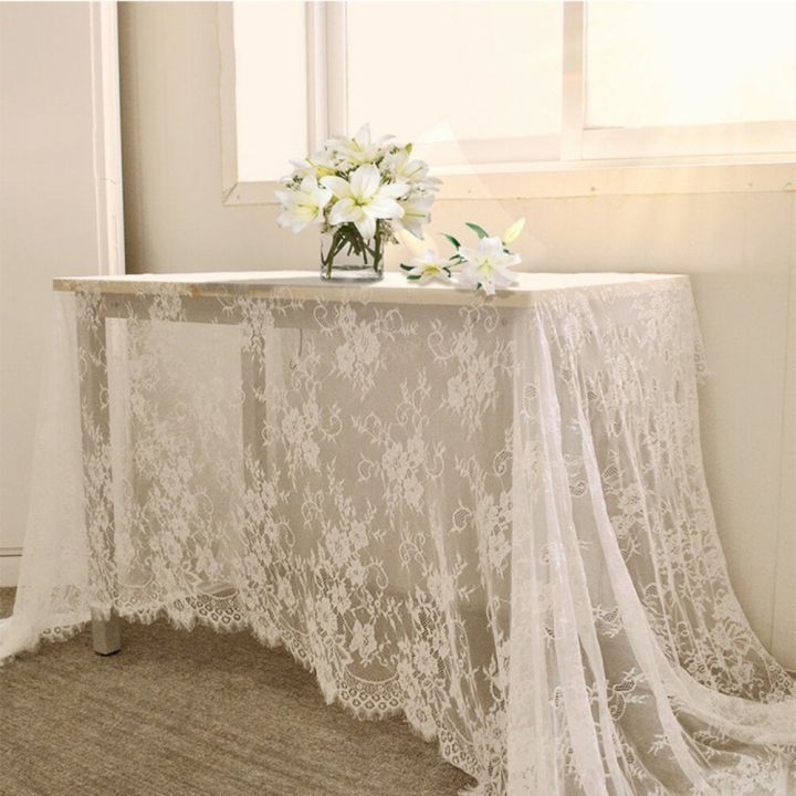 oak-สีขาวขาว-ผ้าปูโต๊ะปักลูกไม้-60120นิ้ว-ตกแต่งโต๊ะ-ผ้าปูโต๊ะตกแต่งบ้าน-ทำความสะอาดได้ง่าย-เส้นด้ายใยสังเคราะห์ใยสังเคราะห์-ผ้าปูโต๊ะวินเทจ-ปาร์ตี้งานปาร์ตี้