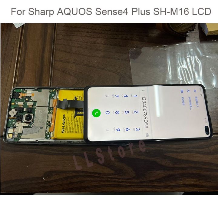 For Sharp AQUOS Sense4 Plus SH-M16 LCD Display With Touch Screen