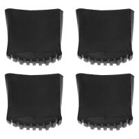 ✻▫☼ 4Pcs Furniture Feet Cover Ladder Foot Covers Furniture Felt Pads Rubber Ladder Feet Covers Step Ladder Foot Protectors