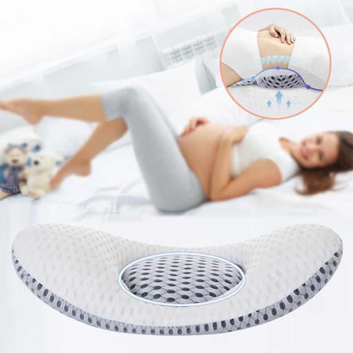 1pc Memory Foam Knee Pillow Back Support Align Spine Pregnancy Body Pillows  For Side Sleepers For Orthopedic Sciatica Back Leg Hip