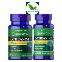 Best selling Puritans Pride L-Theanine 200 mg per serving / 30, 60 Capsules