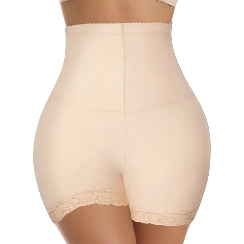 Women Tummy Control High Waist Shapewear Shorts Anti Chafing Underwear  Adomen Belly Compression Slimming Body Shaper Panties - AliExpress