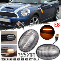 2pcs for BMW Led Dynamic Side Marker Turn Signal Light Sequential Blinker For BMW MINI Cooper R55 R56 R57 R58 R59 2007-2013