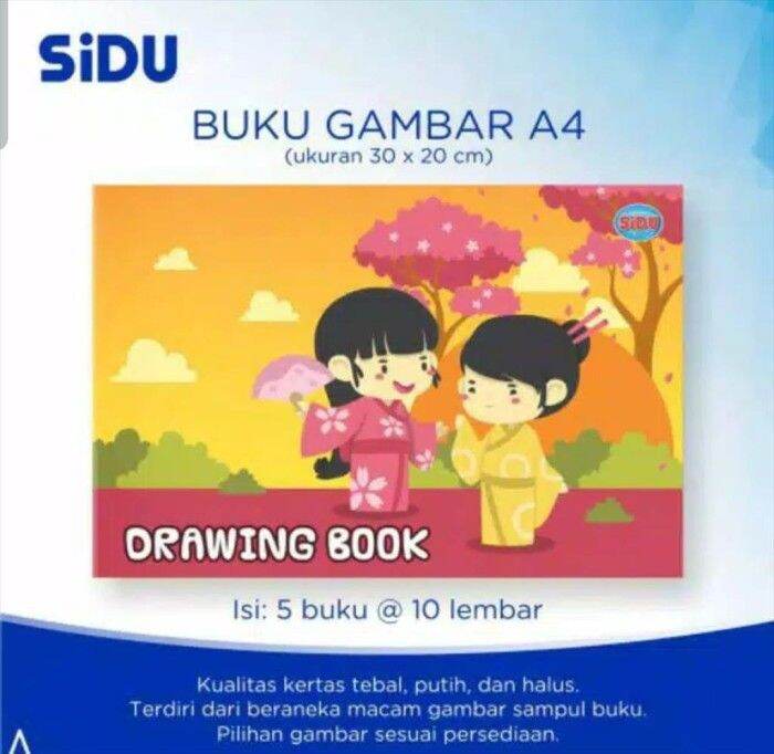 Buku Gambar Sidu A4 (Isi 5) | Lazada Indonesia
