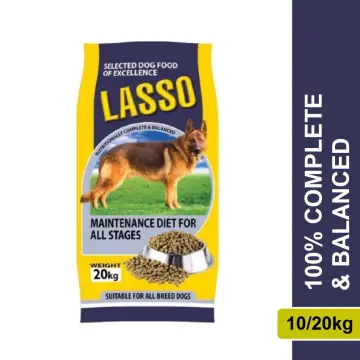 Lasso Maintenance Dog Food 20kg For Dogs Puppies Lazada