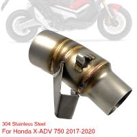 2020 For Honda X-ADV 750 X ADV XADV750 Motorcycle Exhaust Escape Moto Header Front Middle Link Pipe Connecting Muffler Adapters