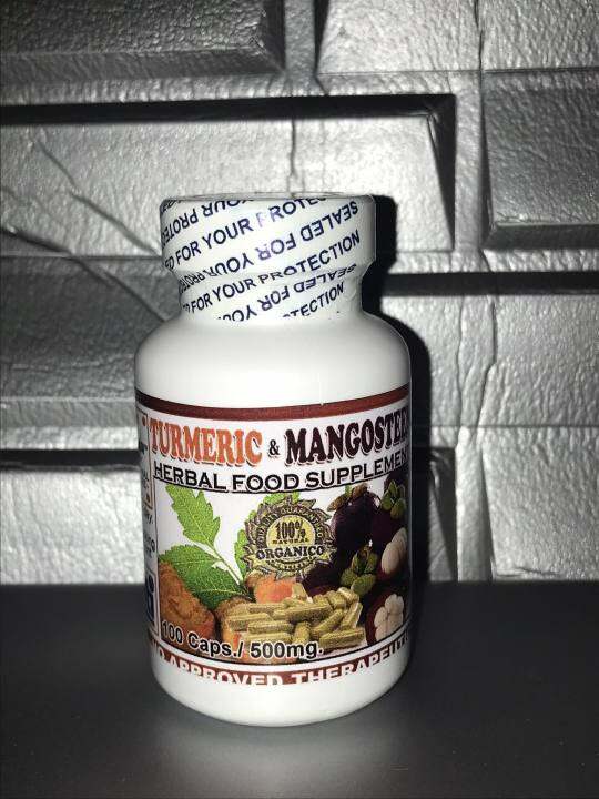 TURMERIC & MANGOSTEEN HERBAL FOOD SUPPLEMENT Lazada PH