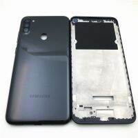 A11ปลอกหุ้มสำหรับ Samsung Galaxy เต็มตัว A115 SM-A115F/DSN 2020กรอบกลางปลอกหุ้มพร้อมเคสสำหรับเปลี่ยนประตูฝาหลังปิดโทรศัพท์