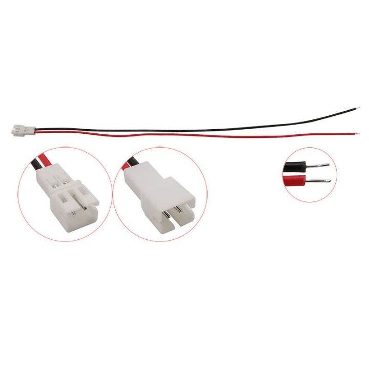 1-2-5pair-ph2-0-2pin-jst-wire-connectors-pitch-2-0mm-jst-2p-micro-male-plug-female-jack-diy-electrical-cable-adapter-10-15-20cm