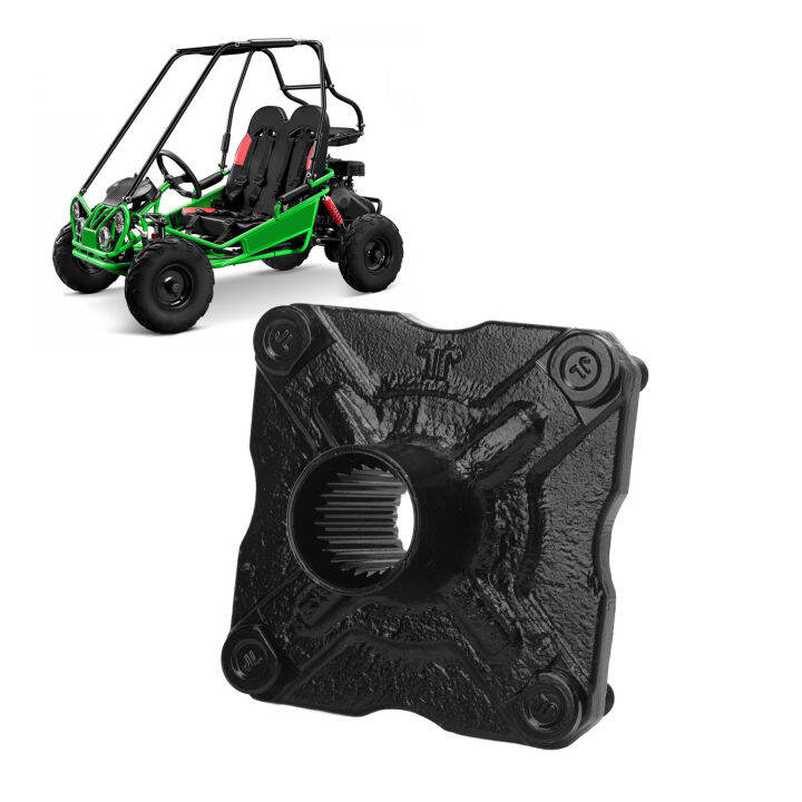 Stud Rear Wheel Axle Hub, ATV Rear Wheel Hub 24T 22mm with M10 Studs